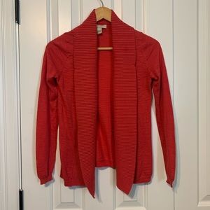 Banana Republic coral cardigan